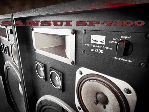 Sansui 7300 rare - sansui, sp-7300