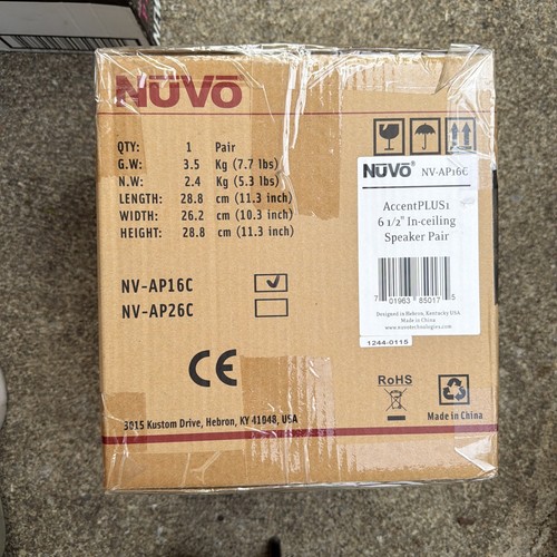Nuvo accentplus ap16c - nuvo, nv-ap16c