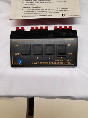 Way stereo speaker control - 4,