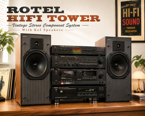 Rotel hifi tower - rotel, 🌈rare🌈