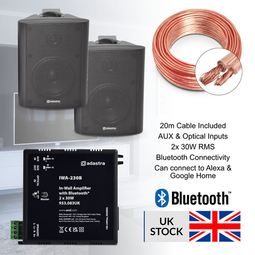 Adastra bluetooth music system - music,